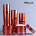 China Customize Design Airless Luxury Pump Rose Gold Bottle Manufactory